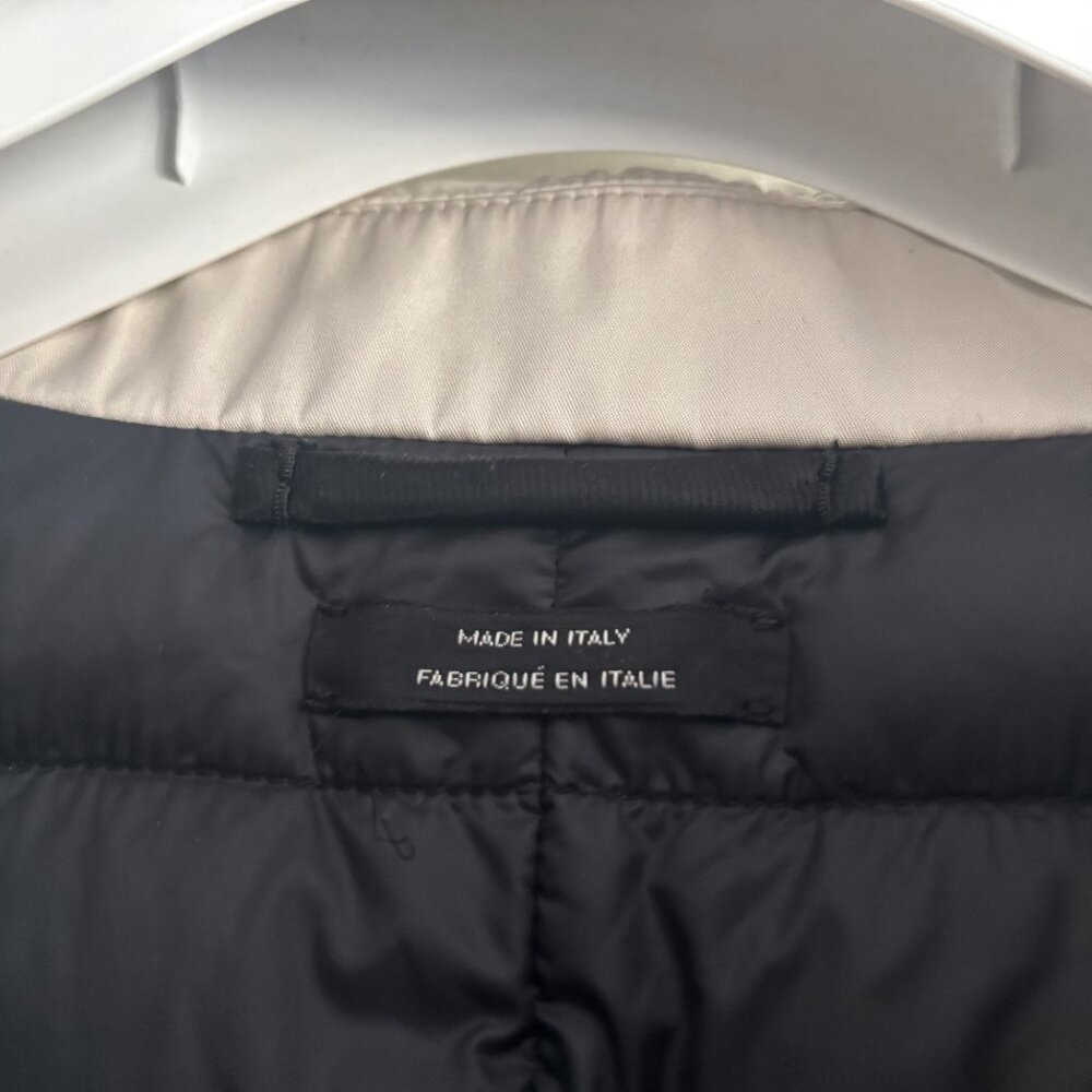 $7000 TOM FORD Faille Down Insulated Raincoat/ Parka Jacket - Beige US 40-42 - Picture 14 of 16